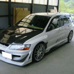 VARIS FRP Side Diffusers for 2005-07 Mitsubishi Evo IX Wagon [CT9W] VAMI-140