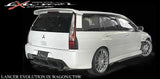 VARIS Carbon Ver. 1 Rear Diffuser for 2005-07 Mitsubishi Evo IX Wagon [CT9W] VAMI-108