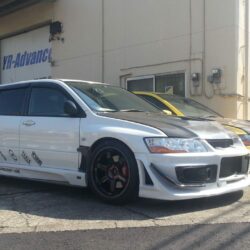 VARIS Carbon Front Spoiler for 2005-07 Mitsubishi Evo IX Wagon [CT9W] VAMI-087