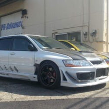 Load image into Gallery viewer, VARIS Carbon Front Spoiler for 2005-07 Mitsubishi Evo IX Wagon [CT9W] VAMI-087