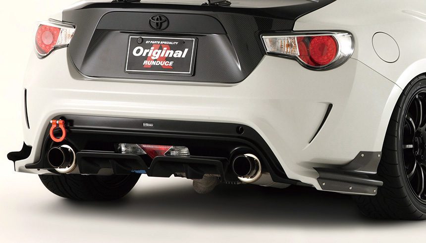 VARIS Arising-II Rear Bumper (FRP) for 2012-16 Toyota 86/FR-S/Subaru BRZ [ZN6/ZC6] VATO-052