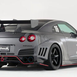 Varis Swan Neck GT-Wing for Racing with Mounting Bracket for 2009-19 Nissan GT-R [R35] VANI-207