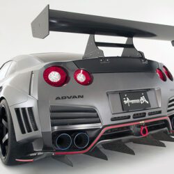 Varis Kamikaze-R Circuit Ver. REAR AERO BUMPER COVER for JDM 2008 Nissan GT-R [R35] VANI-110/VANI-111