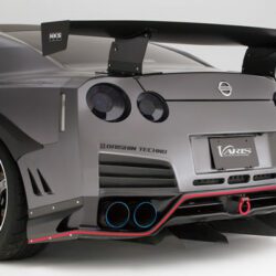 Varis Kamikaze-R Circuit Ver. REAR AERO BUMPER COVER for JDM 2008 Nissan GT-R [R35] VANI-110/VANI-111