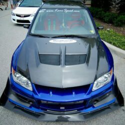 VARIS Time Attack Front Wide Fender Kit (4Pc Set) for 2003-05 Mitsubishi Evo VIII [CT9A] VAMI-072