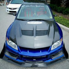 Load image into Gallery viewer, VARIS Time Attack Ver. Big Canard Set for 2005-07 Mitsubishi Evo VIII [CT9A] VAMI-080