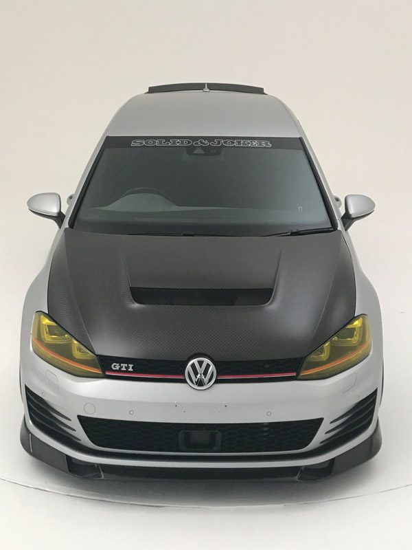 Varis Solid & Joker Cooling Bonnet (hood) for 2015-19 VW Golf GTI [MK VII] HB-W01