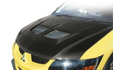 VARIS Carbon Cooling Bonnet for 2005-07 Mitsubishi Evo VII/VIII/IX [CT9A] VBMI-111