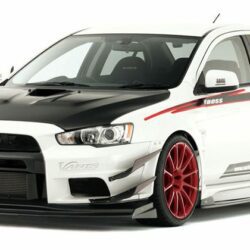 Varis Double Hyper Canard Set for Ver. 1 Widebody for 2007-16 Mitsubishi Evo X [CZ4A] VAMI-173/174