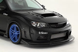 Varis Front Bumper + VSDC Racing Diffuser for 2007-14 Subaru WRX STi [GRB] VASU-125