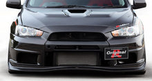 Load image into Gallery viewer, Varis x Original Runduce Front Bumper + Front Under Lip Spoiler for 2007-16 Mitsubishi Evo X [CZ4A] VOMI-001