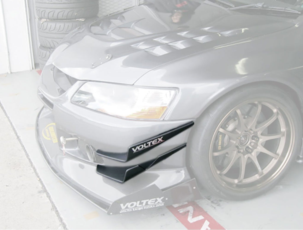 Voltex Cyber Street Version Front Bumper for 2005-07 Mitsubishi Evo VII / VIII / IX [CT9A] EB-1 / EB-2