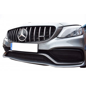 Mercedes AMG C63 Facelift (W205) - Front Grille Set Black