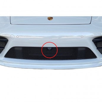 Porsche Carrera 992 (Sport Design Package) with Front Driving Camera - Centre Grille - Black