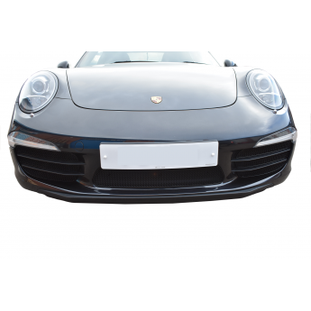 Porsche 991 Carrera C2S - Front Grille Set (Without Parking Sensors) Black