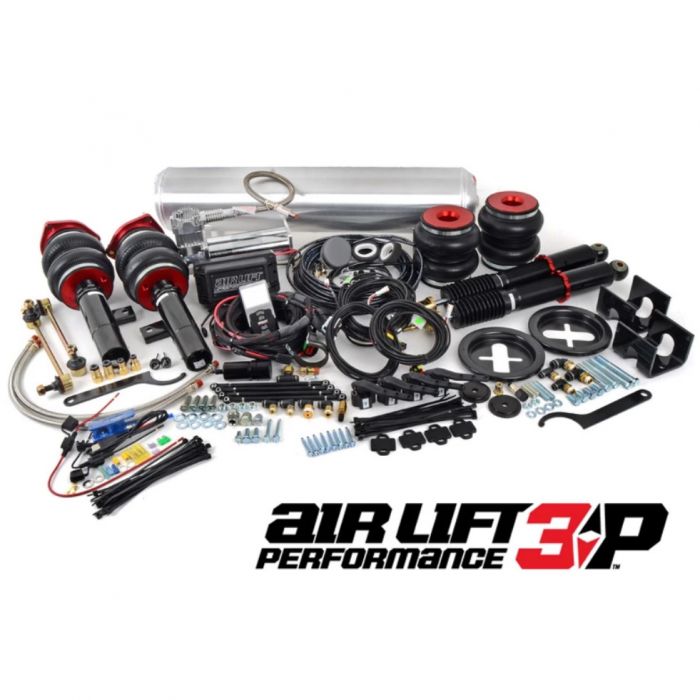 Air Lift 3P Complete Air Suspension Performance Kit With Independent Rear Axle For Volkswagen Golf Mk7, Mk8
