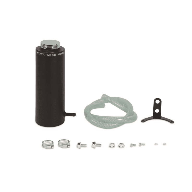 Aluminum Coolant Reservoir Tank Wrinkle Black