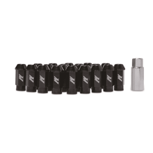 Load image into Gallery viewer, Aluminum Locking Lug Nuts M12 x 1.25 Black