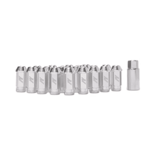 Load image into Gallery viewer, Aluminum Locking Lug Nuts M12 x 1.25 Silver
