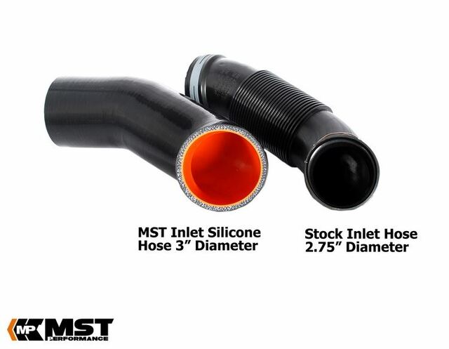 MST Performance VAG MQB EA888.3 Air Intake Silicone Hose & Oversize Turbo Inlet Elbow  MST-VW-MK710