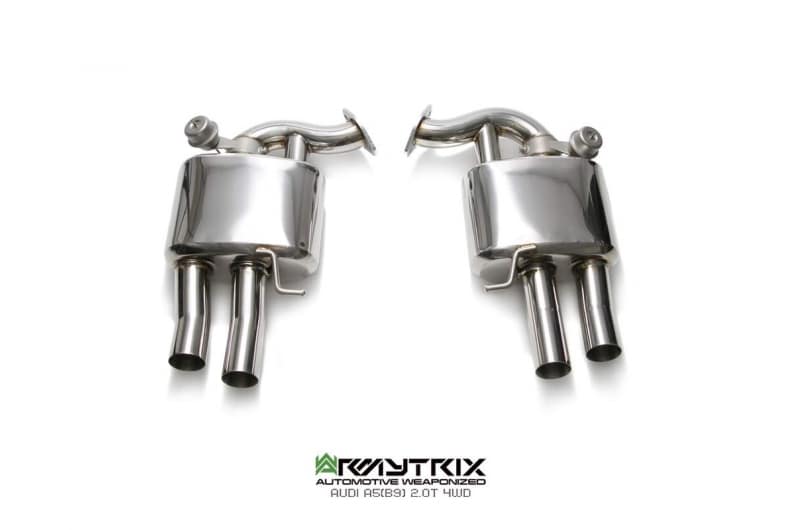 Armytrix Audi A5 (B9) 2.0 TFSI 4WD Coupe (Non-OPF 2016+) Cat-Back Valvetronic Exhaust System