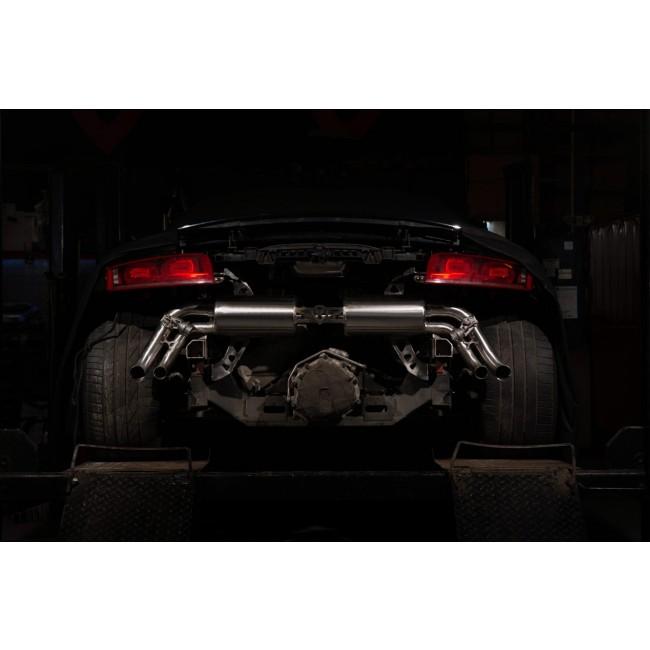 Cobra Sport Audi R8 4.2 V8 FSI Gen 1 (Pre-Facelift) (07-13) Valved Cat Back Exhaust