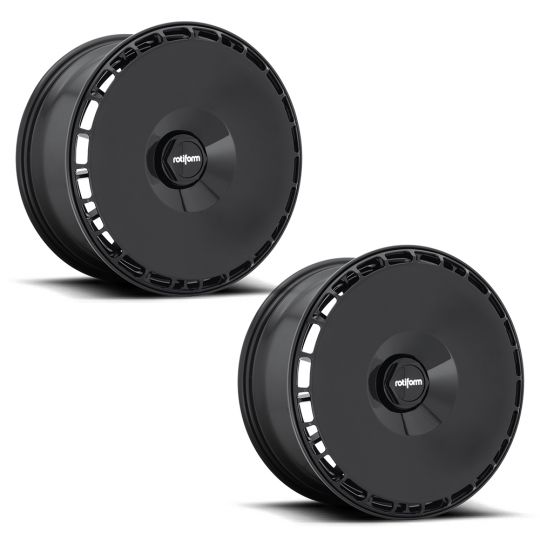 Rotiform AeroDisc BLACK (Pair) For LASR & RSE 18X8.5