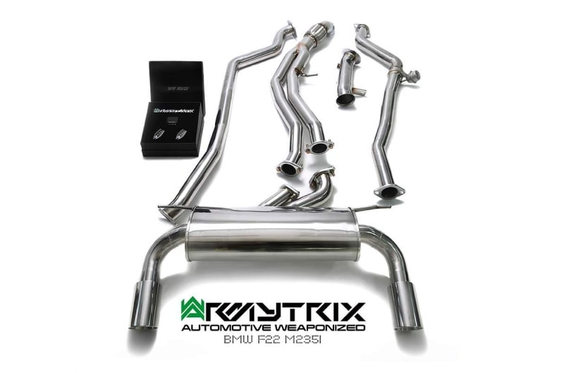 Armytrix BMW M135i (F20) (2012-15) M235i (F22) (2014-15) Cat-Back Valvetronic Exhaust System