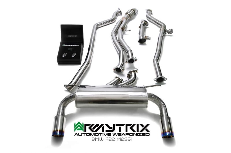 Armytrix BMW M135i (F20) (2012-15) M235i (F22) (2014-15) Cat-Back Valvetronic Exhaust System