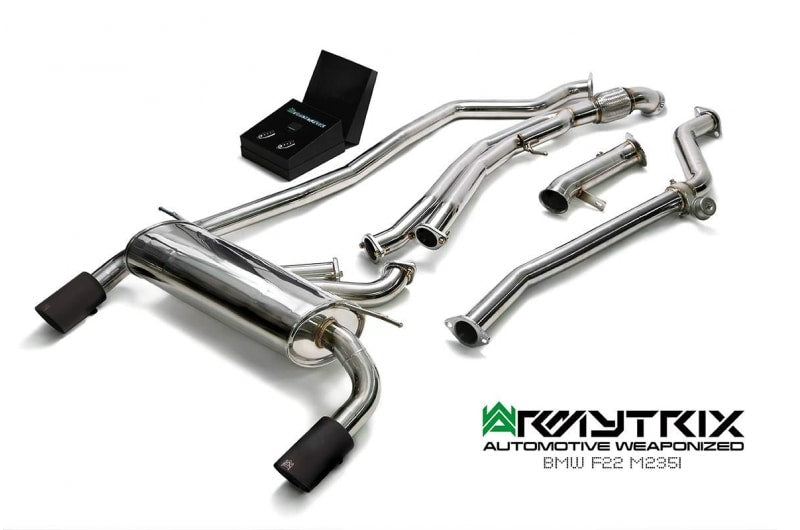 Armytrix BMW M135i (F20) (2012-15) M235i (F22) (2014-15) Cat-Back Valvetronic Exhaust System