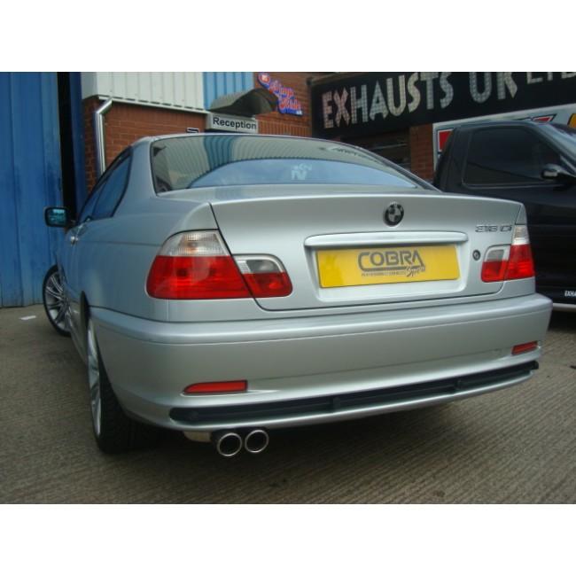 Cobra Sport BMW 316i/318i (E46) Cat Back Exhaust