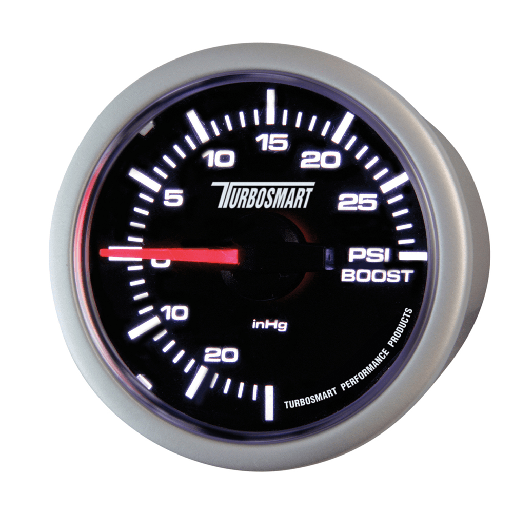 TURBOSMART BOOST GAUGE 0-30PSI 52MM