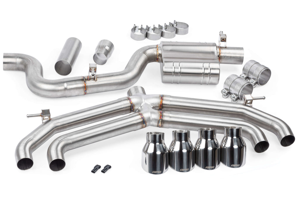 APR VW Mk7.5 Golf 'R' Valveless Cat-back Exhaust System (Louder) - CBK0020