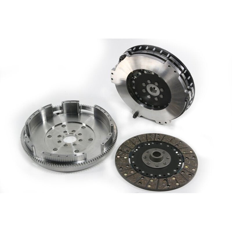 Clutch Kit 7.25" Organic Twin Disk + Flywheel / Volkswagen GTI 2006-2007 FSI (6 bolt) 2.0 / U.S. model