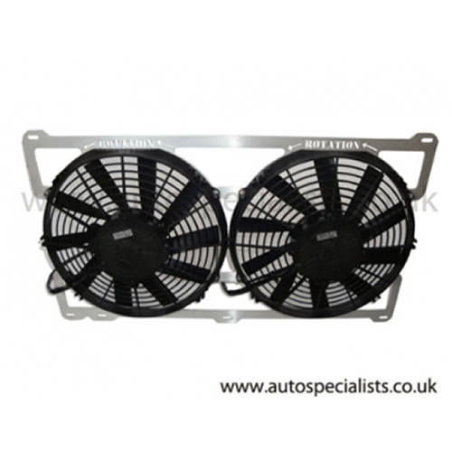 AIRTEC MOTORSPORT COSWORTH TWIN 11-INCH SLIM LINE FAN PACKAGE