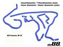 Load image into Gallery viewer, do88 Audi S3 1999 - 2001 1.8T (209bhp) - Silicone Vacuum Hose Kit - DO88-KIT80