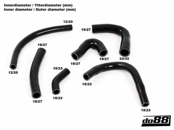 do88 Porsche 930 Turbo 1978-1989 - K Jetronic Hose Kit - DO88-KIT142S