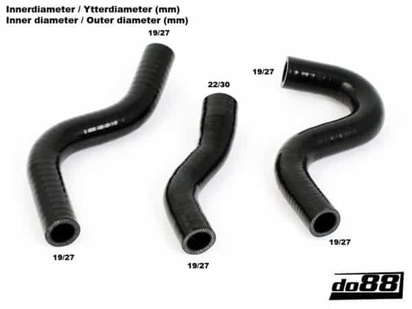 do88 Porsche 930 Turbo 1978-1989 - Air Injection Hose Kit - DO88-KIT143S