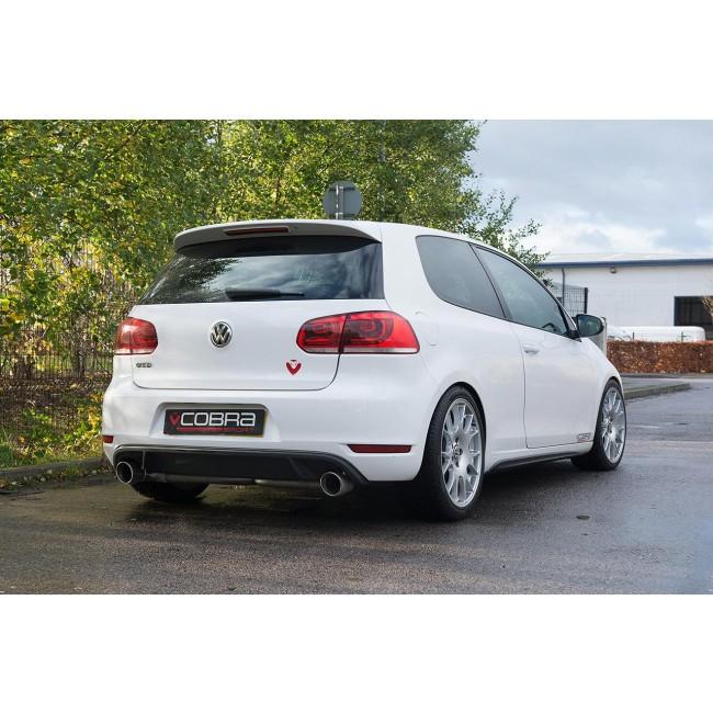 Cobra Sport VW Golf GTD (Mk6) 2.0 TDI (5K) (09-13) Venom Box Delete GTI Style Cat Back Exhaust