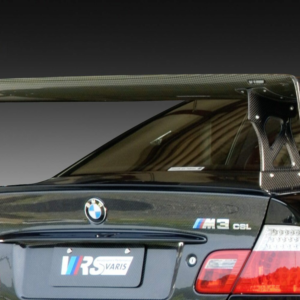 VRS GT Wing, Hyper Narrow, Full Carbon for 1999-2006 BMW M3 [E46] VGW04-127-AC46