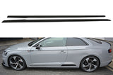 Maxton Design Racing Side Skirts Diffusers Audi RS5 F5 Coupe - AU-RS5-2-CNC-SD1A