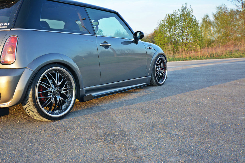 Maxton Design Racing Side Skirts Diffusers Mini R53 Cooper S Jcw (2003-06) - MC-S-1-53-JCW-CNC-SD1A