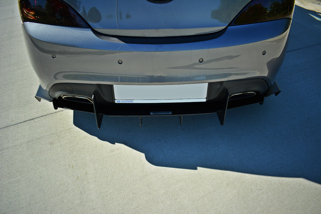 Maxton Design Rear Diffuser Hyundai Genesis Mk1 Coupe (2009-2012) - HY-GE-1-C-CNC-RS1A