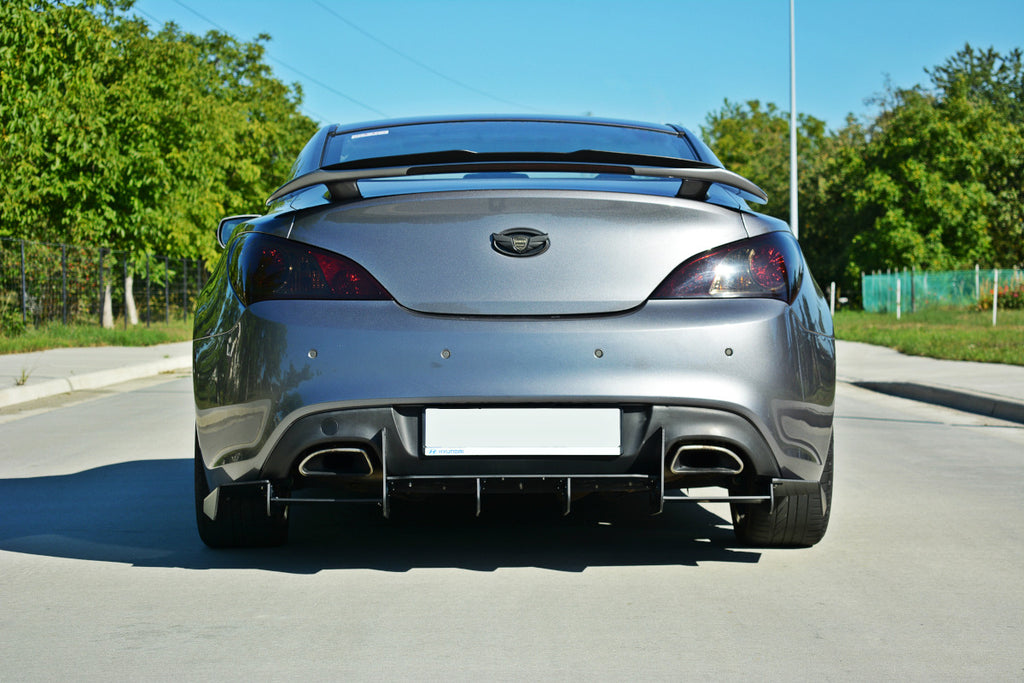 Maxton Design Rear Diffuser Hyundai Genesis Mk1 Coupe (2009-2012) - HY-GE-1-C-CNC-RS1A