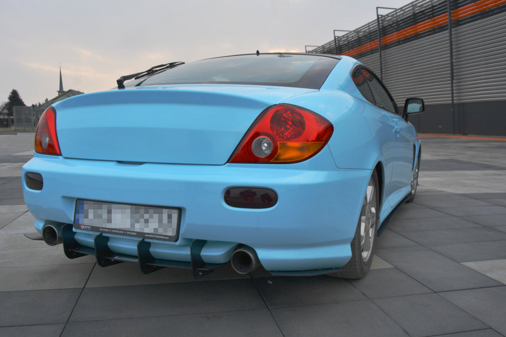 Maxton Design Rear Diffuser Hyundai Tiburon (Coupe) Mk2 Facelift (2005-2008) - HY-TI-2-CNC-RS1A