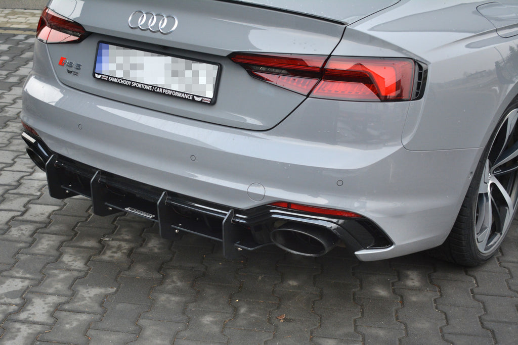 Maxton Design Rear Diffuser V2 Audi RS5 F5 Coupe/Sportback - AU-RS5-2-CNC-RS2A