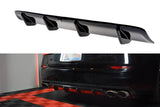 Maxton Design Rear Diffuser Maserati Quattroporte Mk6 Pre-Facelift (2013-2016) - MS-QP-6-RS1