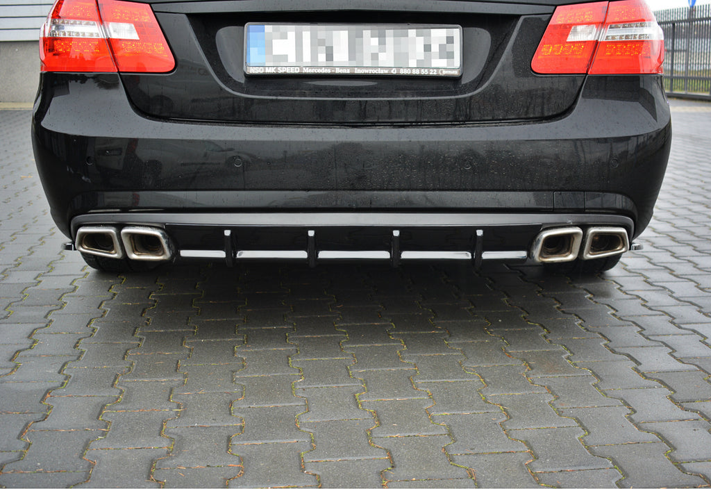 Maxton Design Rear Diffuser Mercedes E-Class 212 63 AMG (2009-2012) - ME-E-212-AMG-RS1