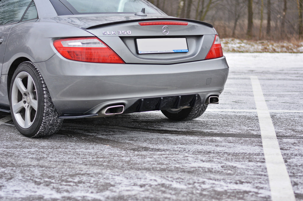 Maxton Design Rear Diffuser Mercedes-Benz SLK R172 Standard (2011-2015) - ME-SLK-R172-RS1