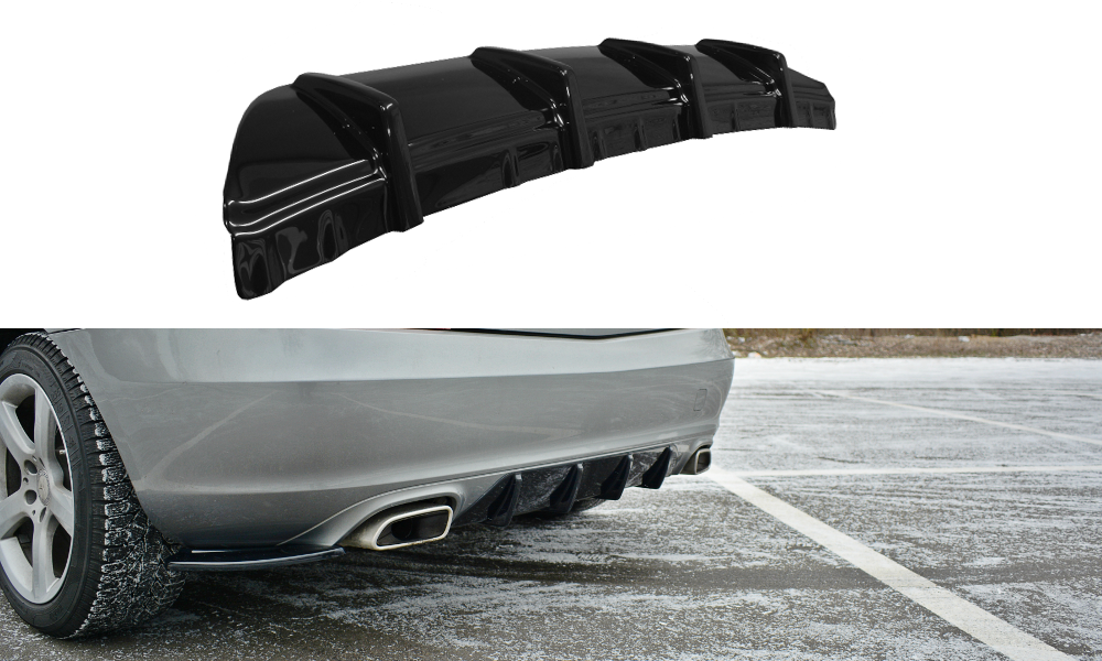 Maxton Design Rear Diffuser Mercedes-Benz SLK R172 Standard (2011-2015) - ME-SLK-R172-RS1